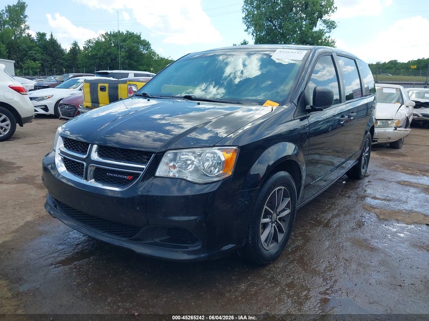 Vin: 2c4rdgbg9kr547176, lot: 45763062, dodge grand caravan se 20192