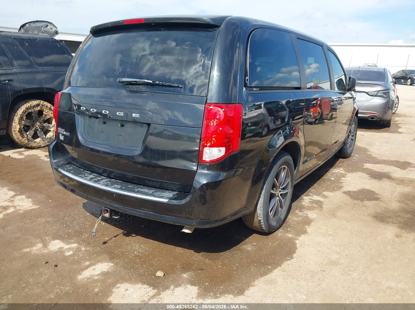 Vin: 2c4rdgbg9kr547176, lot: 45763062, dodge grand caravan se 20194