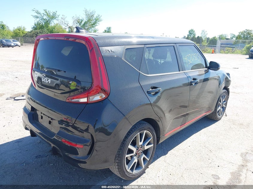 Vin: kndj63auxn7801619, lot: 45763071, kia soul gt-line 20224