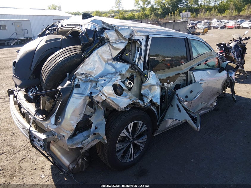 VIN 5N1BT3BB8PC847501 2023 NISSAN ROGUE SV INTELLIGENT AWD