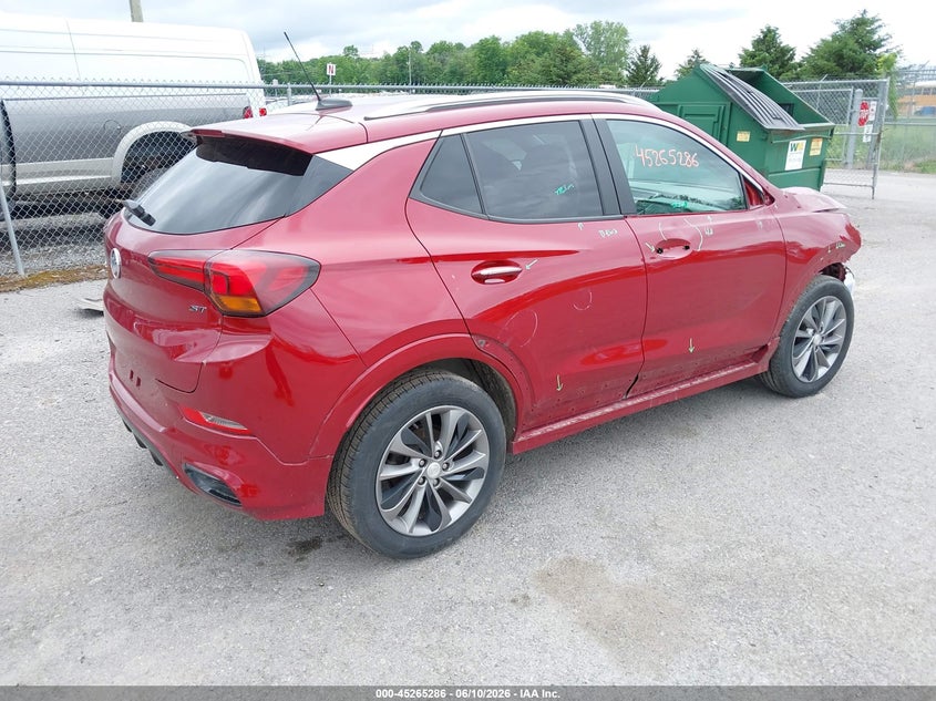 Vin: kl4mmbs20mb083451, lot: 45763106, buick encore gx fwd preferred 20214