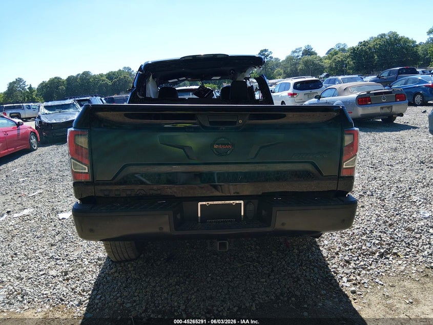 2020 Nissan Titan Pro-4X 4X4 VIN: 1N6AA1EDXLN500917 Lot: 45265291