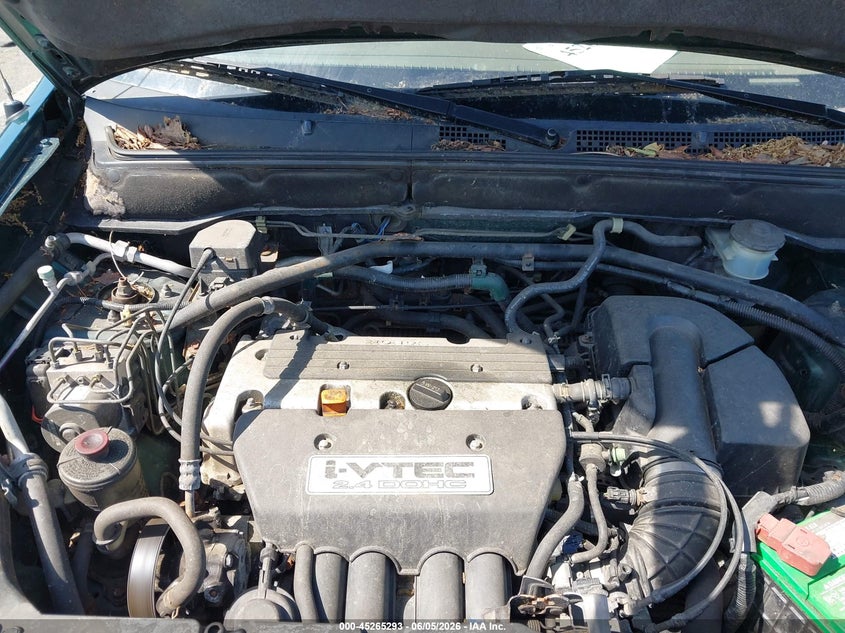 2004 HONDA CR-V SPORT UTILITY VEHICLE 2.4L I-4 DOHC, VVT, 160HP