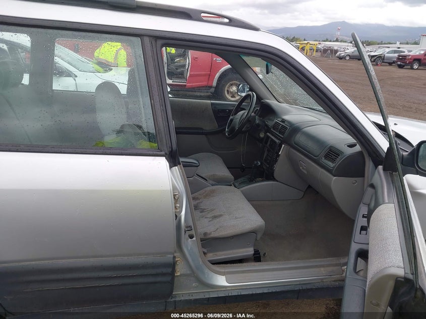 2002 SUBARU FORESTER SPORT UTILITY VEHICLE 2.5L H-4 165HP