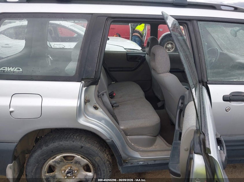 2002 SUBARU FORESTER SPORT UTILITY VEHICLE 2.5L H-4 165HP