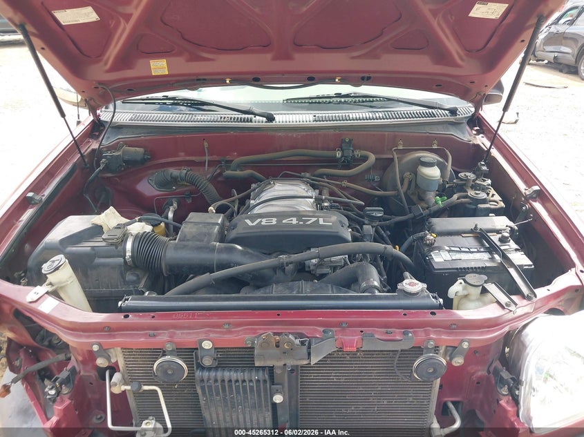 2000 Toyota Tundra Sr5 V8 VIN: 5TBRT3418YS121475 Lot: 45265312