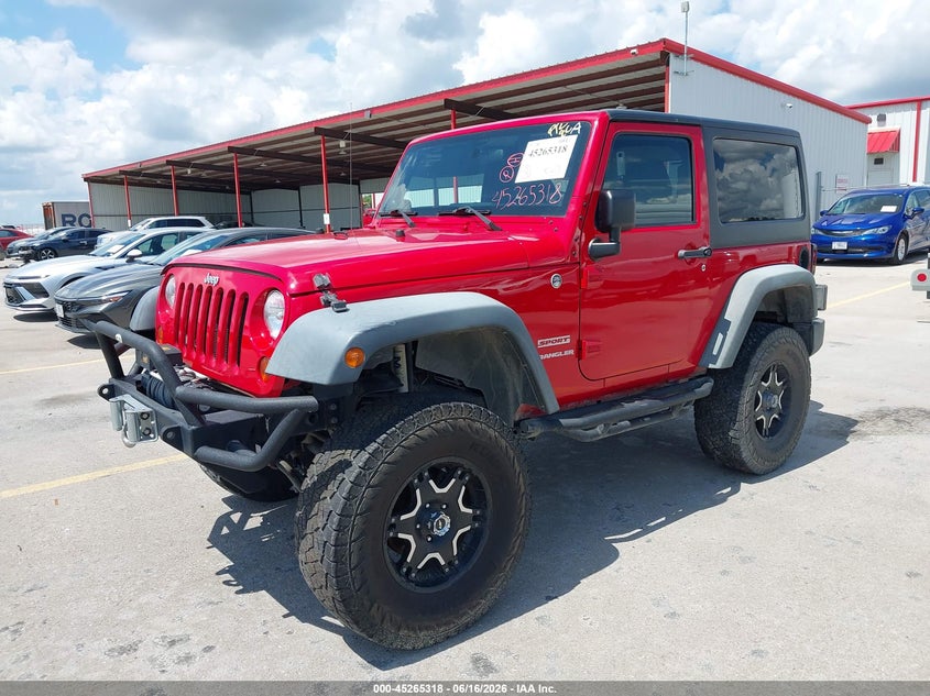 2011 JEEP WRANGLER auction photo 2