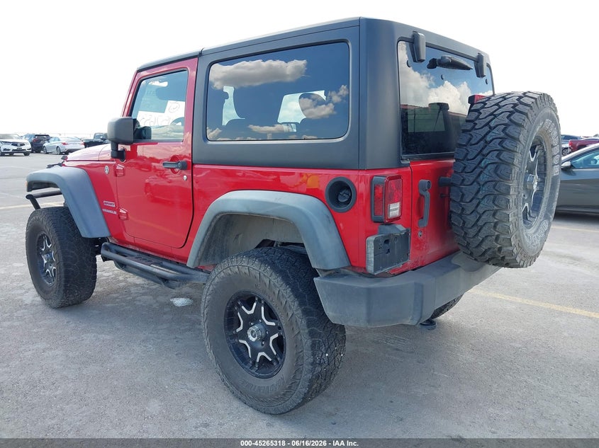 2011 JEEP WRANGLER auction photo 3