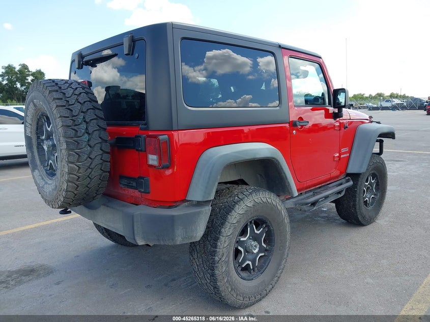 2011 JEEP WRANGLER auction photo 4