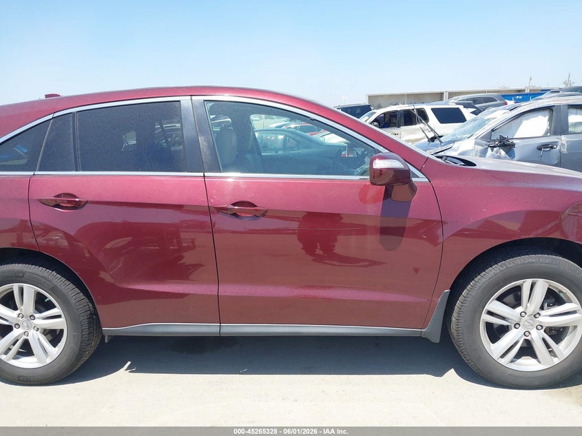 2015 Acura Rdx VIN: 5J8TB4H52FL023058 Lot: 45265328