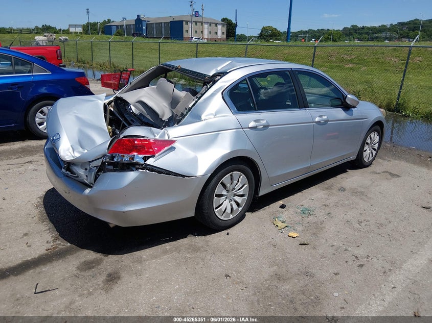 2012 Honda Accord 2.4 2.4 Lx silver Lot 111045265351 Vin 1HGCP2F30CA043288