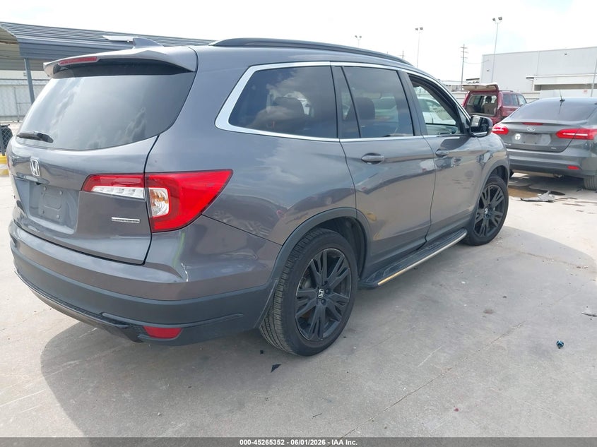 Vin: 5fnyf5h29mb001983, lot: 45763172, honda pilot 2wd special edition 20214