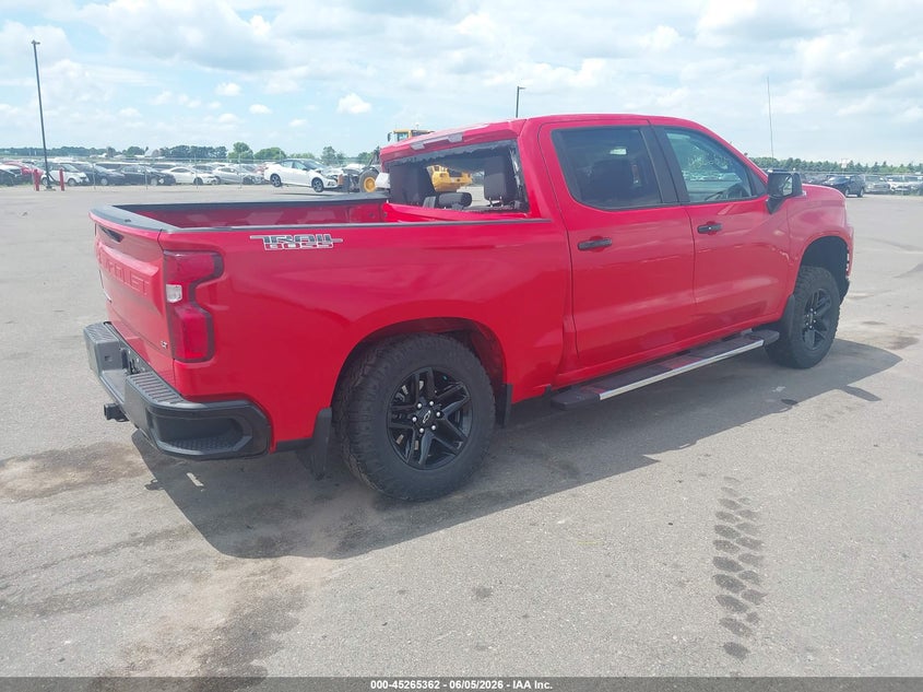 Vin: 1gcpyfedxmz452187, lot: 45763182, chevrolet silverado 1500 4wd  short bed lt trail boss 20214