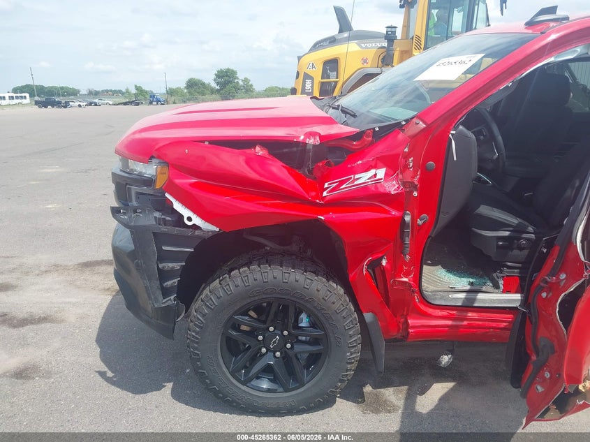 2021 CHEVROLET SILVERADO 1500 5.3L V-8 DI, VVT, 35(VIN: 1GCPYFEDXMZ452187