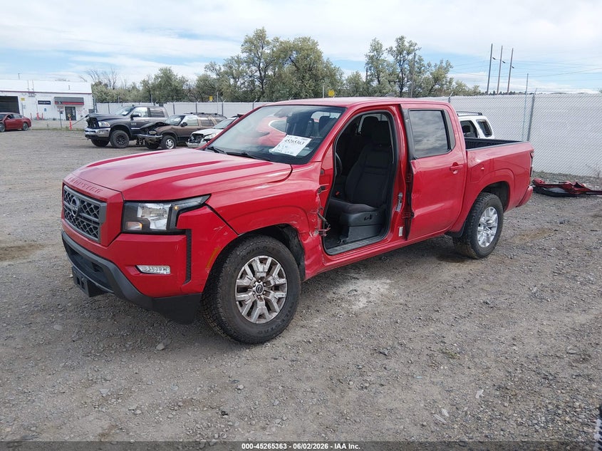 Vin: 1n6ed1ek6nn645155, lot: 45763183, nissan frontier sv 4x4 20222