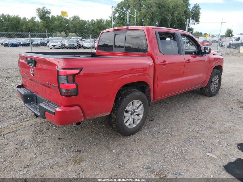 2022 NISSAN FRONTIER auction photo 4