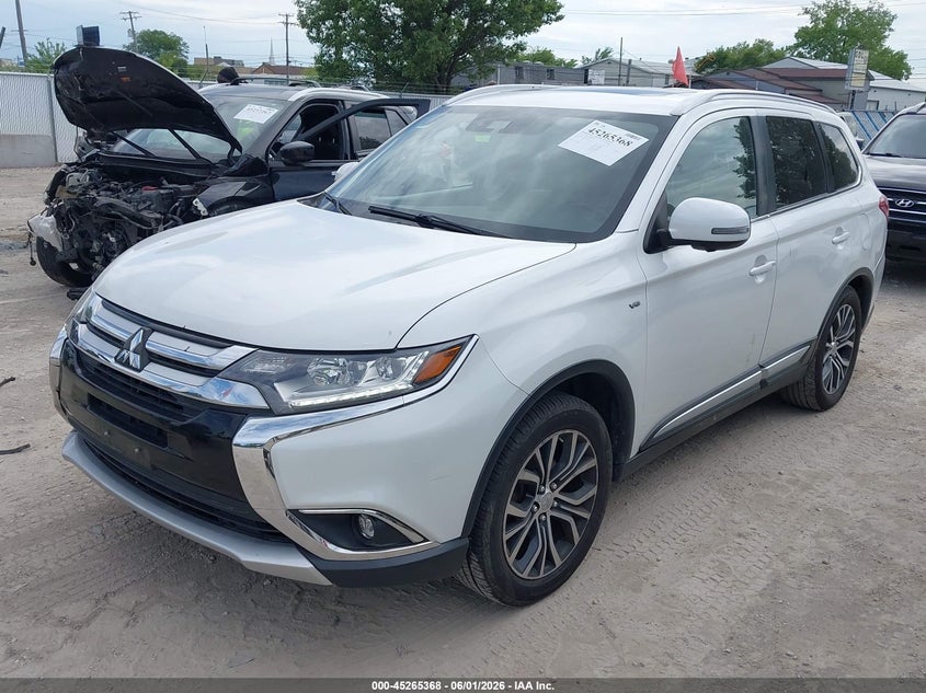 Vin: ja4jz4ax6hz039867, lot: 45763188, mitsubishi outlander gt 20172