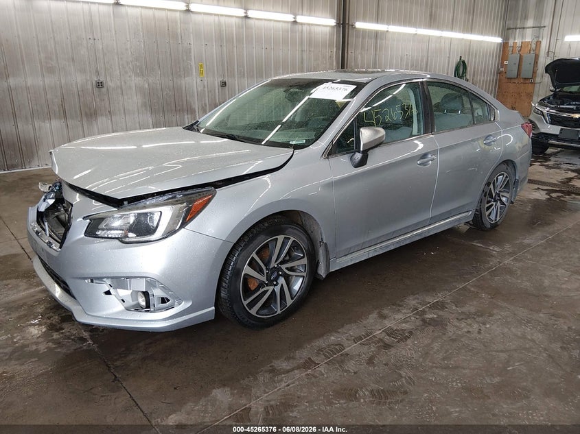 Vin: 4s3bnar69j3019489, lot: 45763196, subaru legacy 2.5i sport 20182