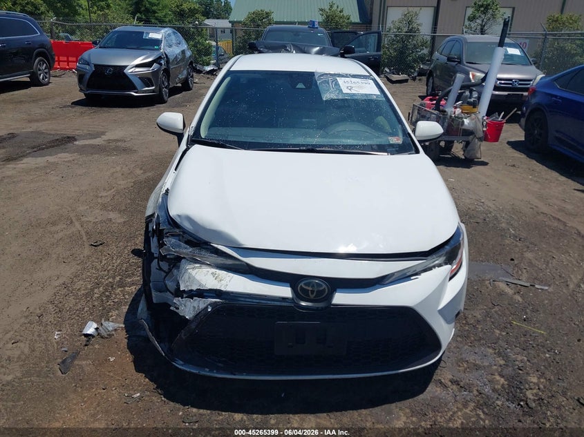 VIN JTDEPRAE6LJ049119 2020 TOYOTA COROLLA LE