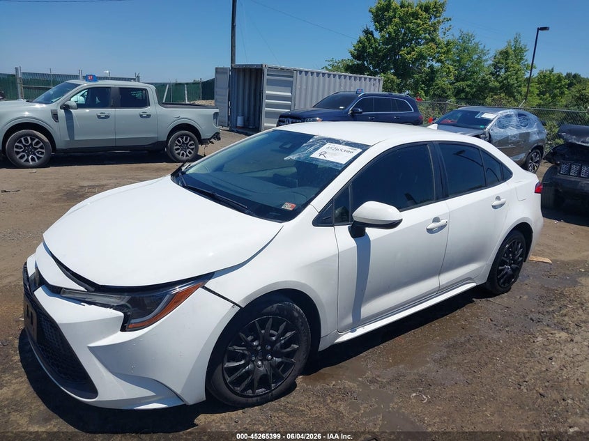 VIN JTDEPRAE6LJ049119 2020 TOYOTA COROLLA LE