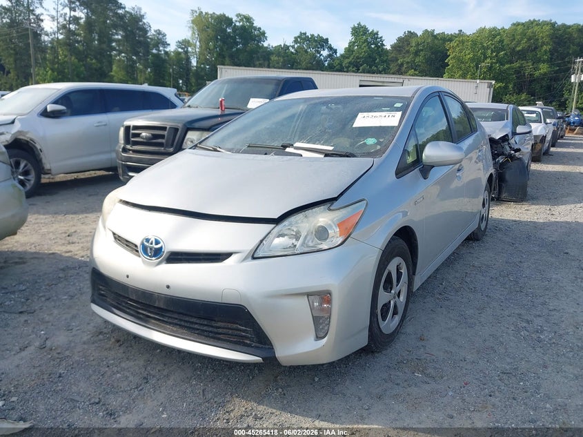 2013 TOYOTA PRIUS auction photo 2