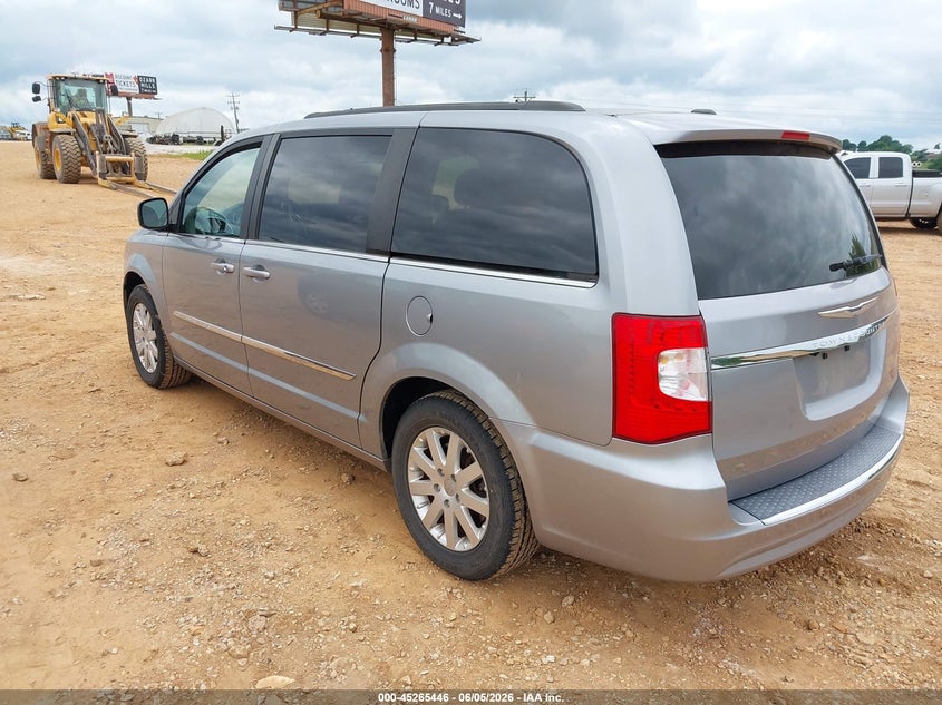 Vin: 2c4rc1bg5er444325, lot: 45763266, chrysler town & country touring 20143