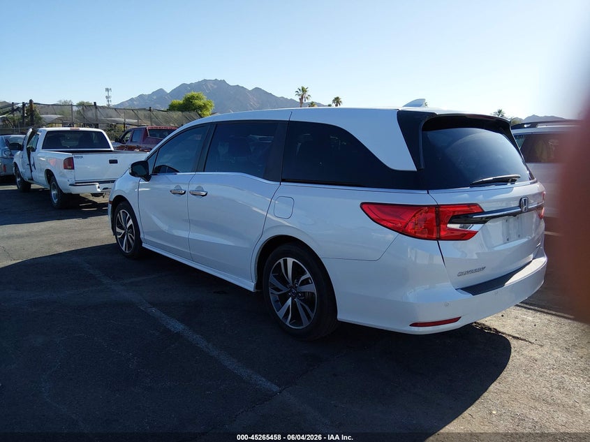 Vin: 5fnrl6h84rb021105, lot: 45763278, honda odyssey touring 20243