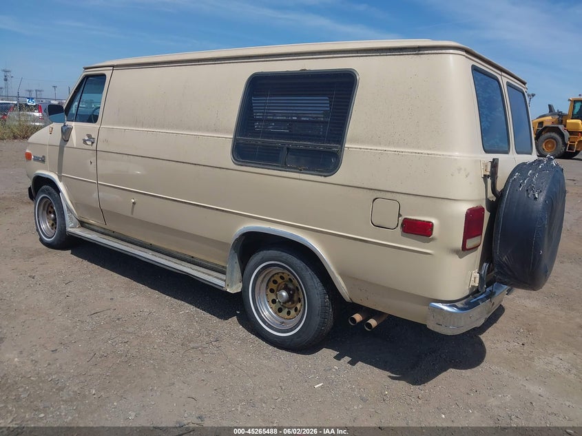 1985 GMC RALLY WAGON VAN 5.0L V8 CRB C