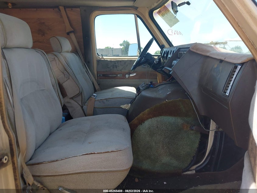 1985 GMC RALLY WAGON VAN 5.0L V8 CRB C
