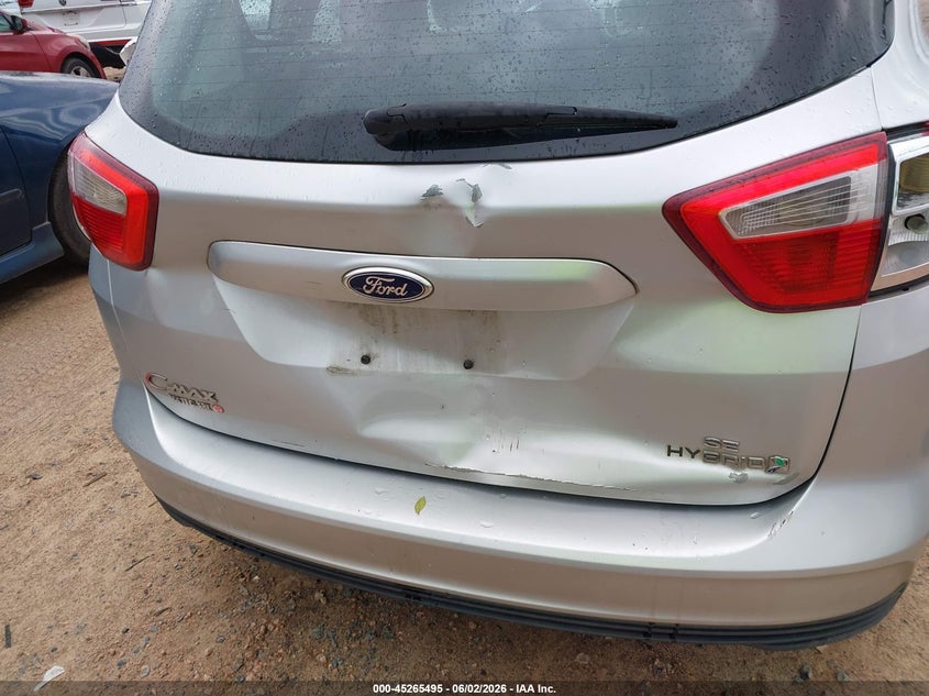 2013 Ford C-Max Hybrid Se VIN: 1FADP5AU7DL557395 Lot: 45265495