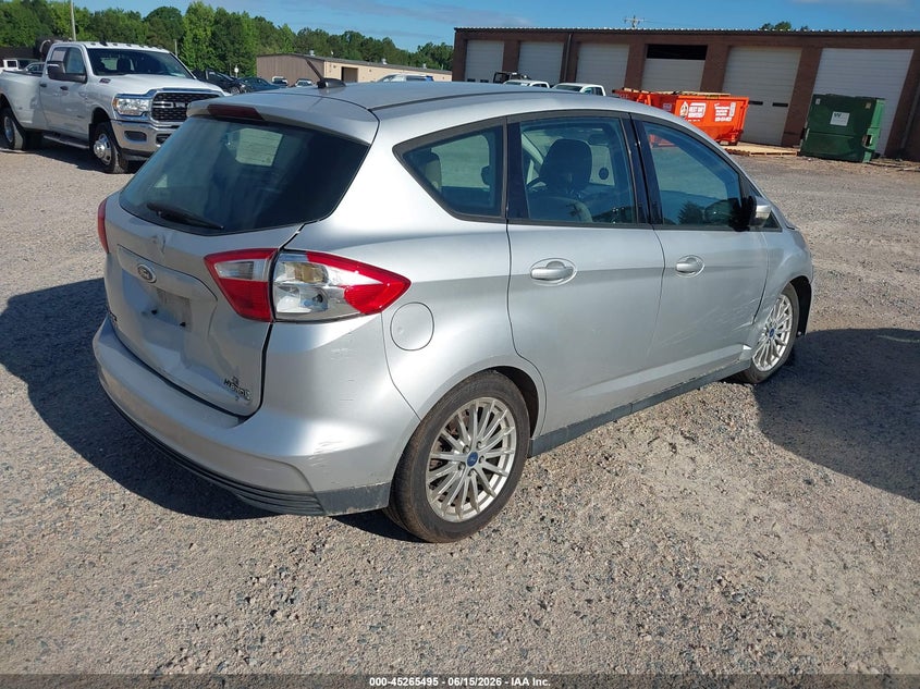 Vin: 1fadp5au7dl557395, lot: 45763316, ford c-max hybrid se 20134