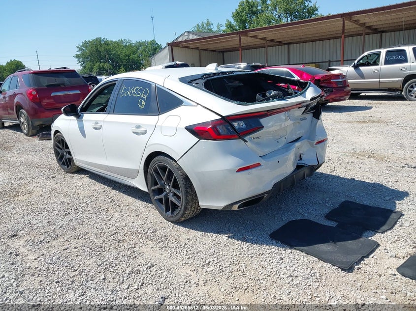 Vin: 19xfl1h81pe003234, lot: 45763332, honda civic sport touring 20233