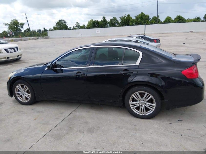2013 Infiniti G37 Journey VIN: JN1CV6AP7DM720555 Lot: 45265514