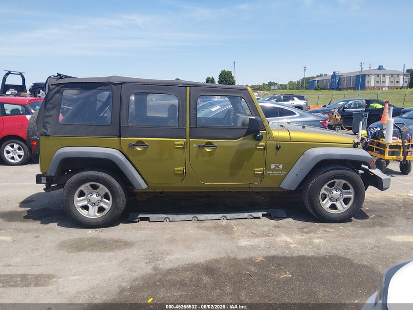 2008 Jeep Wrangler Unlimited X VIN: 1J4GB39198L502046 Lot: 45265532