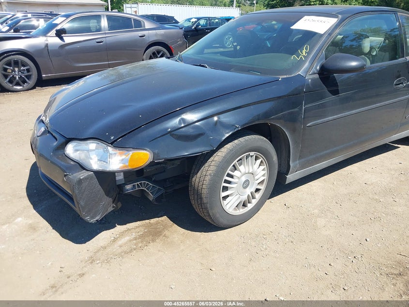 2002 Chevrolet Monte Carlo Ls VIN: 2G1WW12EX29154305 Lot: 45265557