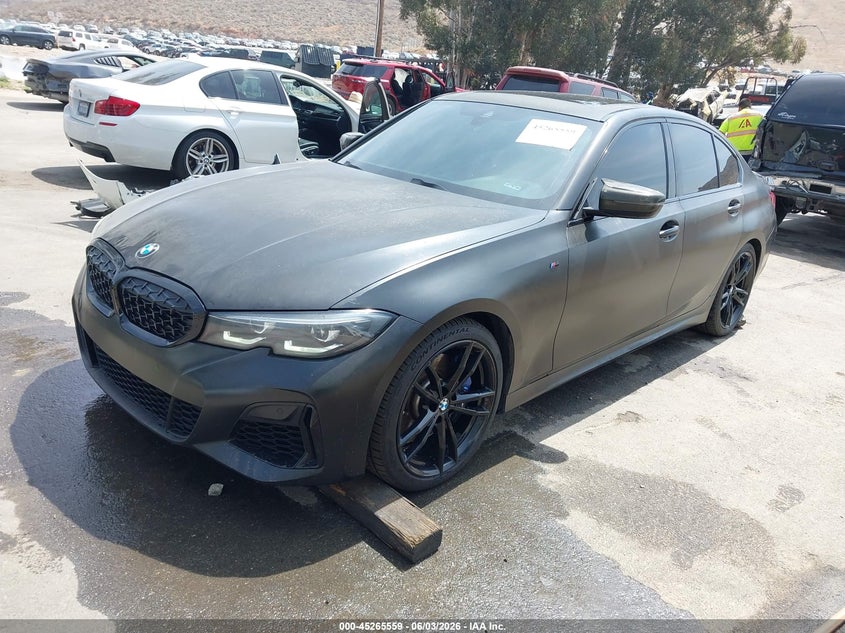 Vin: 3mw5u7j01n8c35907, lot: 45763379, bmw m340i 20222