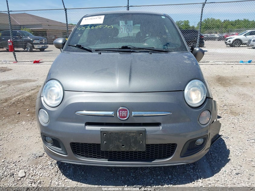 2013 Fiat 500 Sport VIN: 3C3CFFBR9DT754392 Lot: 45265570