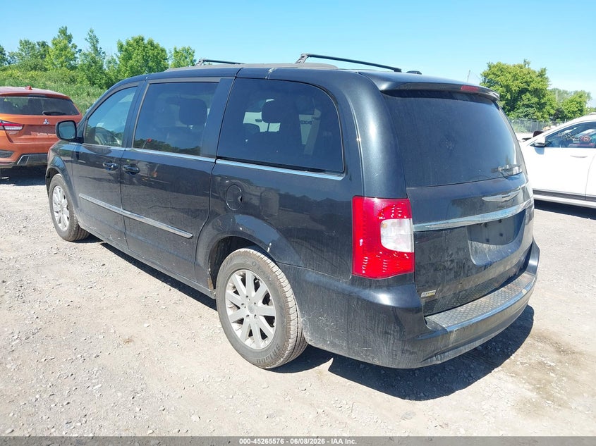 Vin: 2c4rc1bg0er438884, lot: 45763396, chrysler town & country touring 20143
