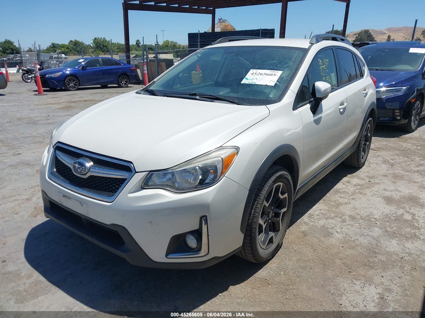 Vin: jf2gpabc5g8216365, lot: 45763426, subaru crosstrek 2.0i premium 20162