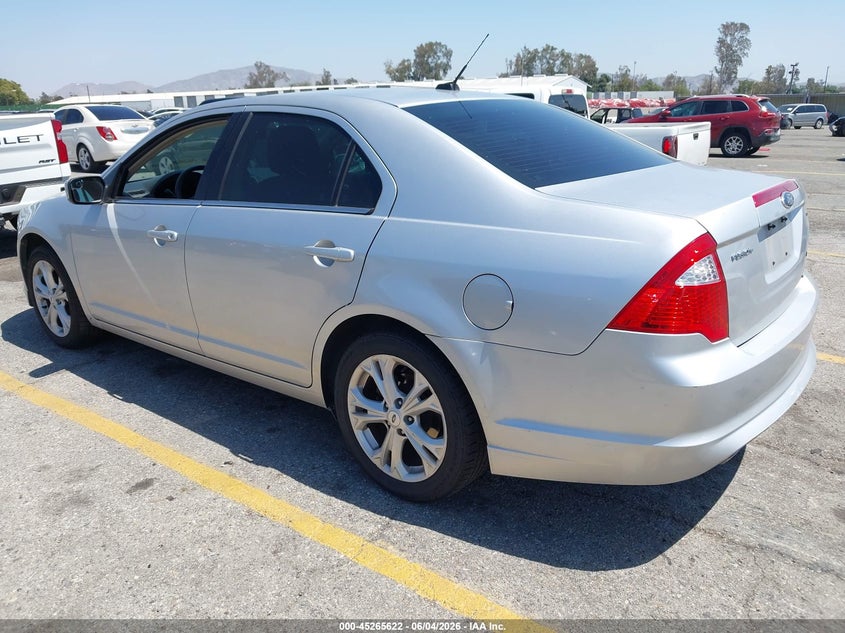 Vin: 3fahp0hg4cr342139, lot: 45763442, ford fusion se 20123