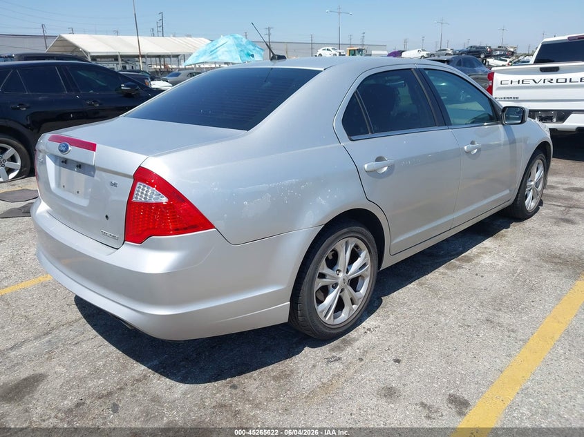 Vin: 3fahp0hg4cr342139, lot: 45763442, ford fusion se 20124