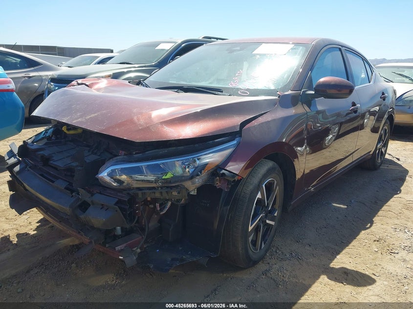 2025 Nissan Sentra Sv 3N1AB8CV1SY299983 photo 1