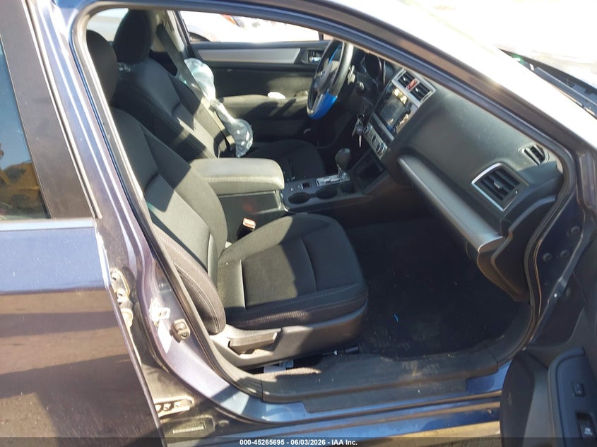 2015 SUBARU LEGACY SEDAN 2.5L H-4 DOHC, VVT, 175HP