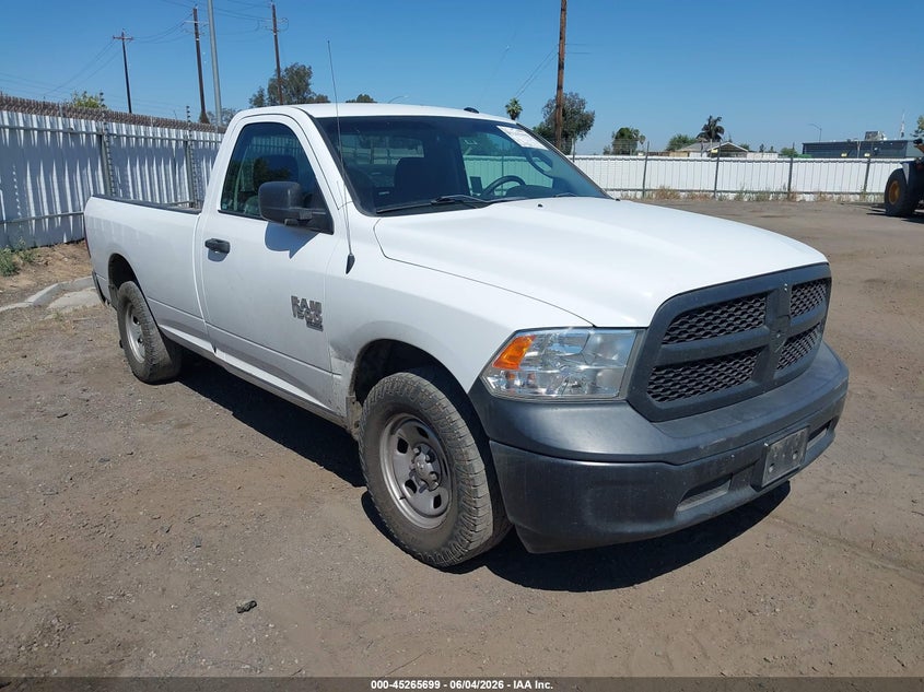 Vin: 3c6jr6dg3mg599179, lot: 45763519, ram 1500 classic tradesman  4x2 8' box 2021 img_1