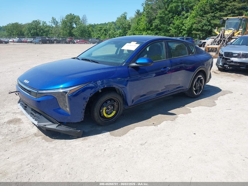 Vin: 3kpfu4de9se229864, lot: 45763521, kia k4 ex 20252