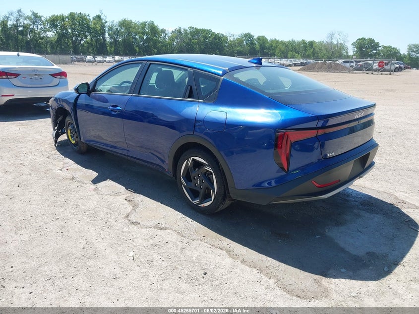 KIA K4 2025 VIN 3KPFU4DE9SE229864