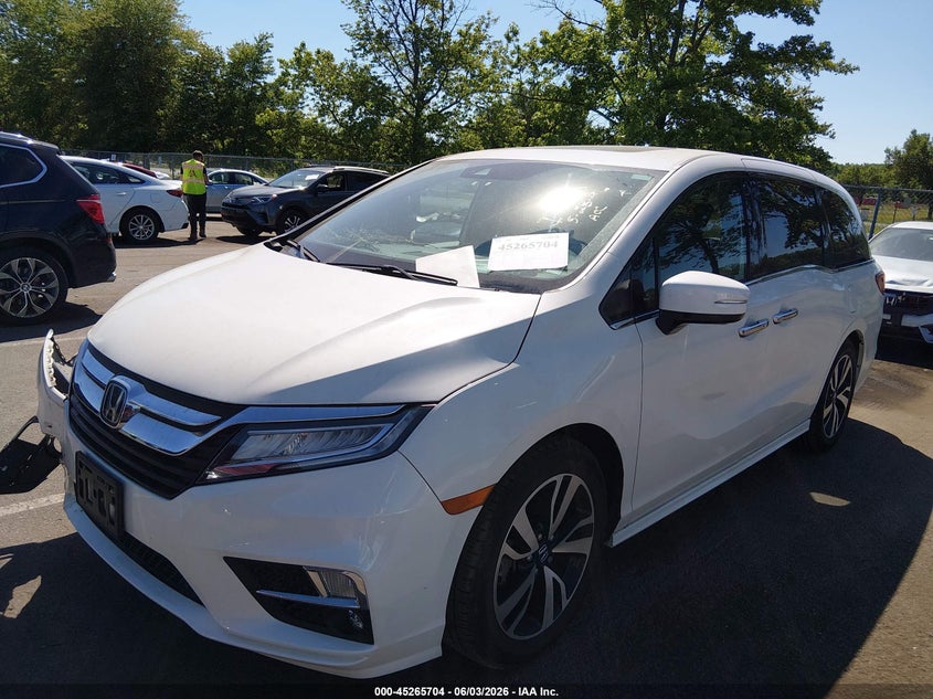 Vin: 5fnrl6h98kb117897, lot: 45763524, honda odyssey elite 20192