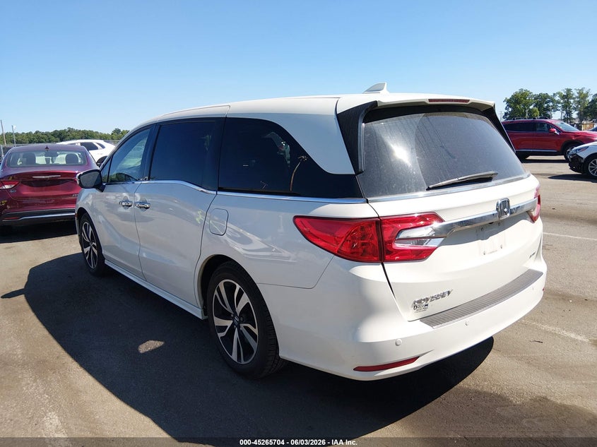Vin: 5fnrl6h98kb117897, lot: 45763524, honda odyssey elite 20193