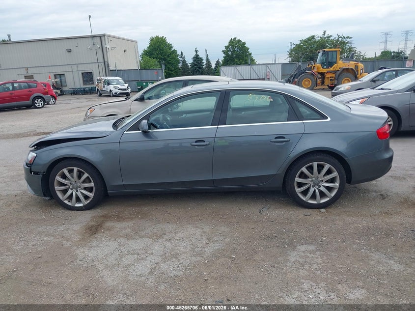 2013 Audi A4 2.0T Premium VIN: WAUFFAFL8DN046438 Lot: 45265706
