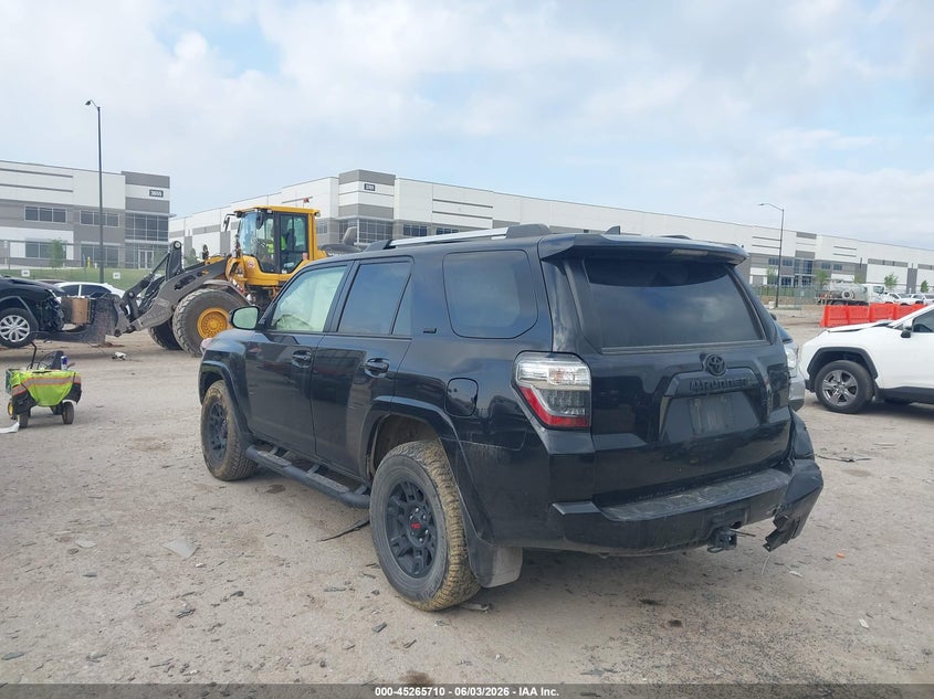 Vin: jteeu5jr2p5299312, lot: 45763530, toyota 4runner sr5 20233